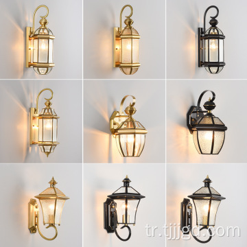 LED dış mekan duvar lambaları